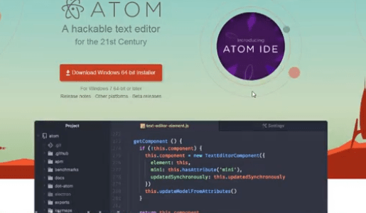 آموزش کار با atom