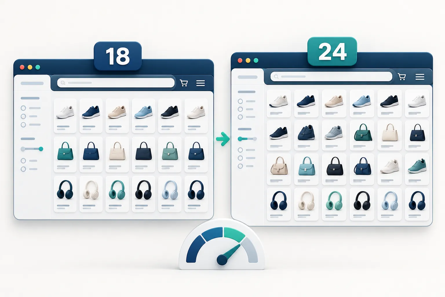 18 vs 24 Products Smooth Browsing Test 2 optimized